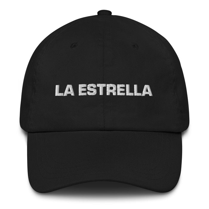 La Estrella The Star Mexican Spanish Pride Gift Regalo Dad Hat Mexicada Black