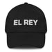 El Rey The King Mexican Spanish Pride Gift Regalo Dad Hat Mexicada Black