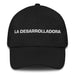 La Desarrolladora The Developer Mexican Spanish Pride Gift Regalo Dad Hat Mexicada Black