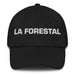 La Forestal The Forester Mexican Spanish Pride Gift Regalo Dad Hat Mexicada Black