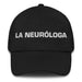 La Neuróloga The Neurologist Mexican Spanish Pride Gift Regalo Dad Hat Mexicada Black