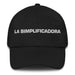 La Simplificadora The Simplifier Mexican Spanish Pride Gift Regalo Dad Hat Mexicada Black