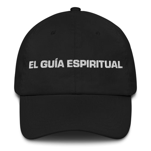 El Guía Espiritual The Spiritual Guide Mexican Spanish Pride Gift Regalo Dad Hat Mexicada Black