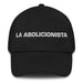 La Abolicionista The Abolitionist Mexican Spanish Pride Gift Regalo Dad Hat Mexicada Black