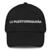 La Puertorriqueña The Puerto Rican Mexican Spanish Pride Gift Regalo Dad Hat Mexicada Black