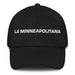 La Minneapolitana The Minneapolitan Mexican Spanish Pride Gift Regalo Dad Hat Mexicada Black