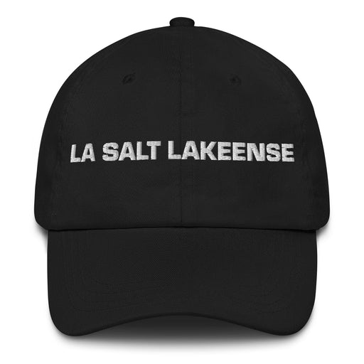 La Salt Lakeense The Salt Lake City Resident Mexican Spanish Pride Gift Regalo Dad Hat Mexicada Black