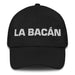 La Bacán The Awesome One Mexican Spanish Pride Gift Regalo Dad Hat Mexicada Black