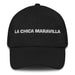 La Chica Maravilla The Wonder Woman / Man Mexican Spanish Pride Gift Regalo Dad Hat Mexicada Black