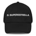 El Superestrella The Superstar Mexican Spanish Pride Gift Regalo Dad Hat Mexicada Black