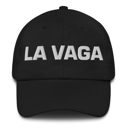 La Vaga The Lazy One Mexican Spanish Pride Gift Regalo Dad Hat Mexicada Black