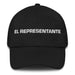 El Representante The Representative Mexican Spanish Pride Gift Regalo Dad Hat Mexicada Black