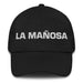 La Mañosa The Sneaky One Mexican Spanish Pride Gift Regalo Dad Hat Mexicada Black