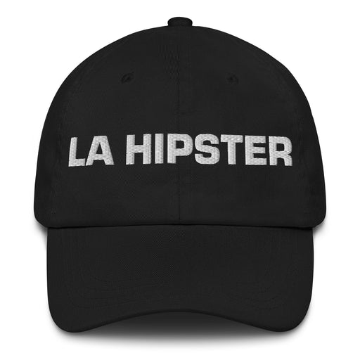 La Hipster The Hipster Mexican Spanish Pride Gift Regalo Dad Hat Mexicada Black