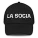 La Socia The Partner Mexican Spanish Pride Gift Regalo Dad Hat Mexicada Black