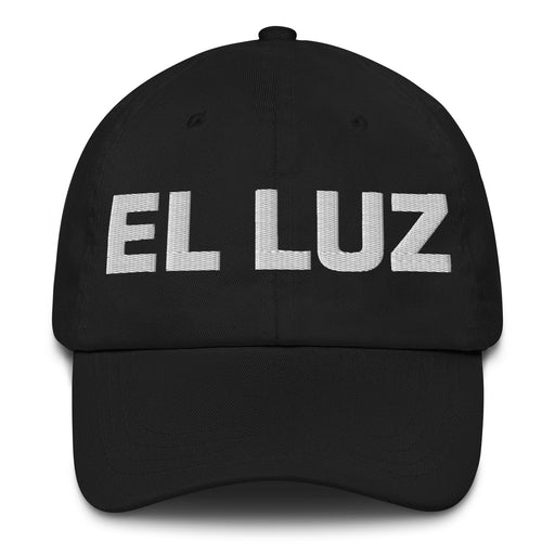 El Luz The Light Mexican Spanish Pride Gift Regalo Dad Hat Mexicada Black