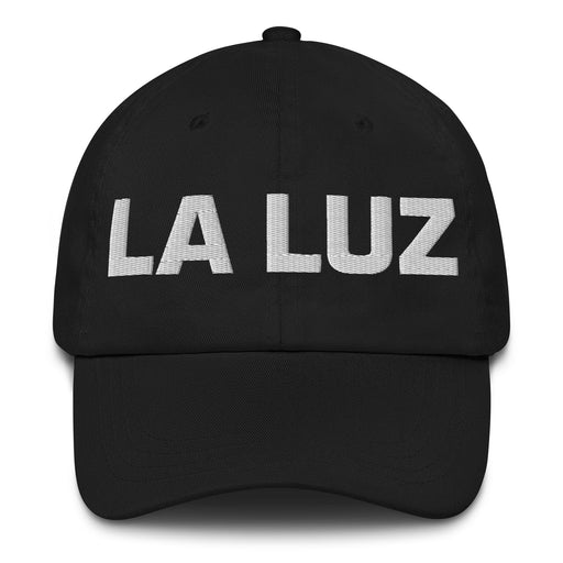 La Luz The Light Mexican Spanish Pride Gift Regalo Dad Hat Mexicada Black