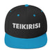 Embroidered Teikirisi - Take It Easy Funny Spanish Saying Classic Snapback Hat Mexicada Black/ Teal