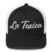 Embroidered La Toxica Spanish Mexican Bingo Game Funny Toxic Retro Trucker Hat Mexicada Black/ White