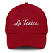 Embroidered La Toxica Spanish Mexican Bingo Game Sarcastic Funny Toxic Dad Hat Mexicada Cranberry