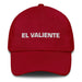 El Valiente Mexican Spanish Pride Gift Regalo Dad Hat Mexicada Cranberry