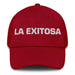 La Exitosa The Successful One Mexican Spanish Pride Gift Regalo Dad Hat Mexicada Cranberry