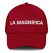 La Magnífica Mexican Spanish Pride Gift Regalo Dad Hat Mexicada Cranberry