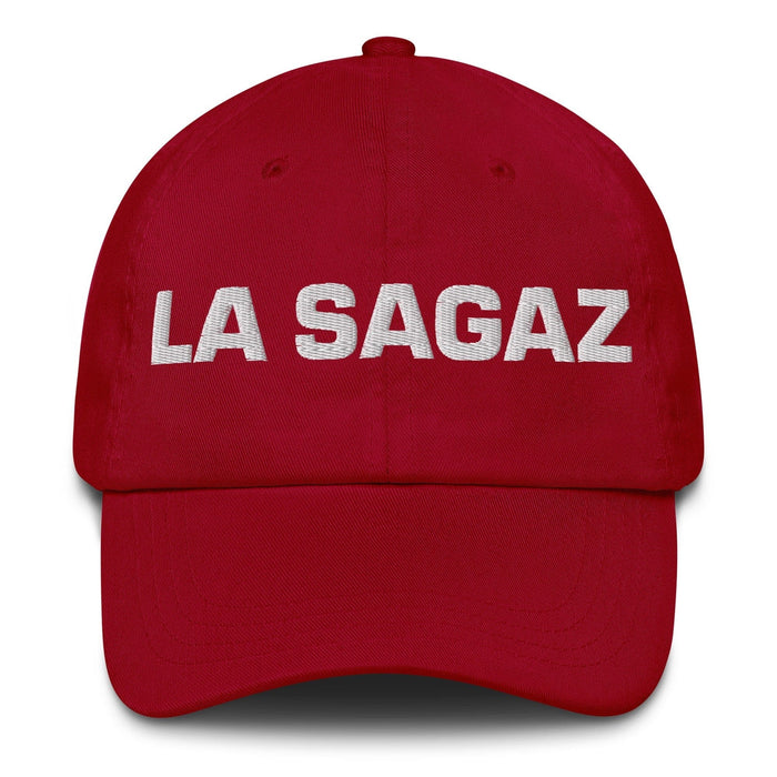 La Sagaz The Clever One Mexican Spanish Pride Gift Regalo Dad Hat Mexicada Cranberry