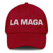 La Maga The Magician Mexican Spanish Pride Gift Regalo Dad Hat Mexicada Cranberry