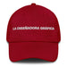 La Diseñadora Gráfica The Graphic Designer Mexican Spanish Pride Gift Regalo Dad Hat Mexicada Cranberry