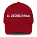 El Geoquímico The Geochemist Mexican Spanish Pride Gift Regalo Dad Hat Mexicada Cranberry