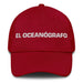 El Oceanógrafo The Oceanographer Mexican Spanish Pride Gift Regalo Dad Hat Mexicada Cranberry