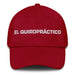 El Quiropráctico The Chiropractor Mexican Spanish Pride Gift Regalo Dad Hat Mexicada Cranberry