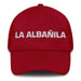 La Albañila The Mason Mexican Spanish Pride Gift Regalo Dad Hat Mexicada Cranberry