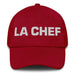 La Chef The Chef Mexican Spanish Pride Gift Regalo Dad Hat Mexicada Cranberry