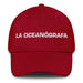 La Oceanógrafa The Oceanographer Mexican Spanish Pride Gift Regalo Dad Hat Mexicada Cranberry