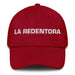 La Redentora The Redeemer Mexican Spanish Pride Gift Regalo Dad Hat Mexicada Cranberry