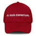 El Guía Espiritual The Spiritual Guide Mexican Spanish Pride Gift Regalo Dad Hat Mexicada Cranberry