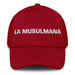 La Musulmana The Muslim Mexican Spanish Pride Gift Regalo Dad Hat Mexicada Cranberry