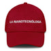 La Nanotecnóloga The Nanotechnologist Mexican Spanish Pride Gift Regalo Dad Hat Mexicada Cranberry