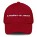 El Fanático De La Pesca The Fishing Fanatic Mexican Spanish Pride Gift Regalo Dad Hat Mexicada Cranberry