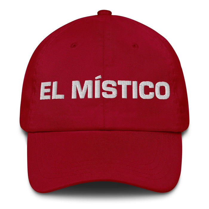 El Místico The Mystic Mexican Spanish Pride Gift Regalo Dad Hat Mexicada Cranberry