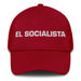 El Socialista The Socialist Mexican Spanish Pride Gift Regalo Dad Hat Mexicada Cranberry