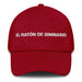 El Ratón De Gimnasio The Gym Rat Mexican Spanish Pride Gift Regalo Dad Hat Mexicada Cranberry