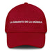 La Amante De La Música The Music Lover Mexican Spanish Pride Gift Regalo Dad Hat Mexicada Cranberry