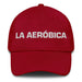 La Aeróbica The Aerobics Enthusiast Mexican Spanish Pride Gift Regalo Dad Hat Mexicada Cranberry