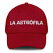 La Astrófila The Stargazer Mexican Spanish Pride Gift Regalo Dad Hat Mexicada Cranberry