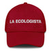 La Ecologista The Environmentalist Mexican Spanish Pride Gift Regalo Dad Hat Mexicada Cranberry