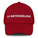 La Meteoróloga The Meteorologist Mexican Spanish Pride Gift Regalo Dad Hat Mexicada Cranberry