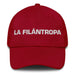 La Filántropa The Philanthropist Mexican Spanish Pride Gift Regalo Dad Hat Mexicada Cranberry